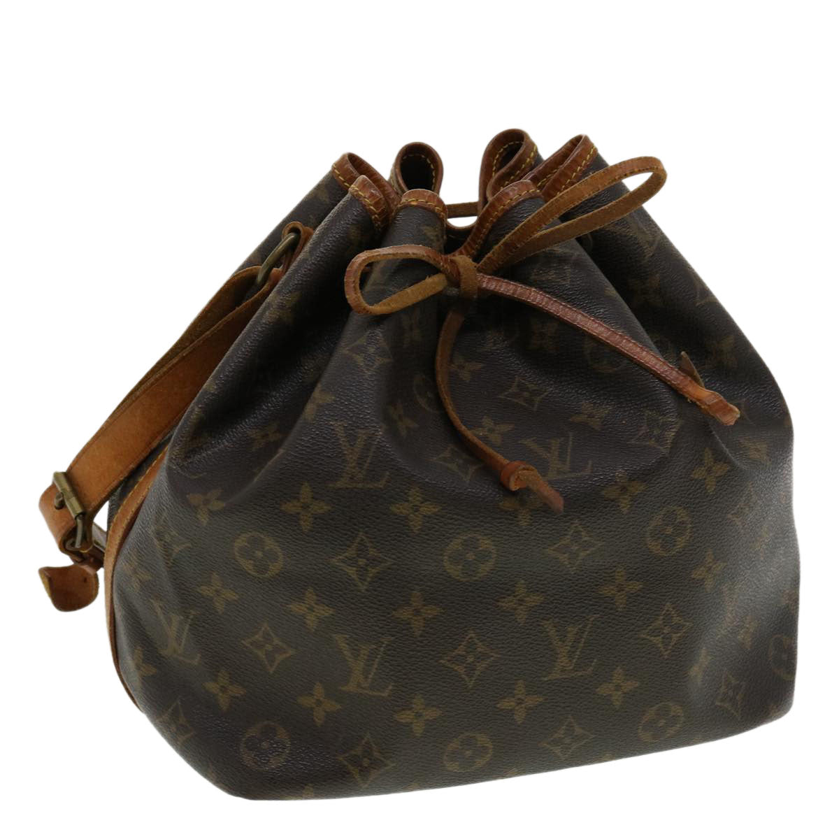 LOUIS VUITTON Monogram Petit Noe Shoulder Bag M42226 LV ai464