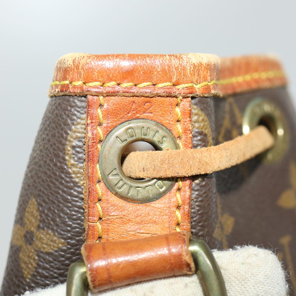 LOUIS VUITTON Monogram Noe Shoulder Bag M42224 LV ai473