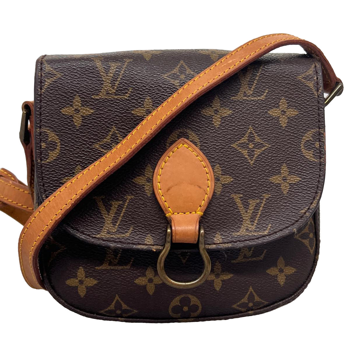 LOUIS VUITTON Monogram Saint Cloud PM Shoulder Bag M51244 LV ai484