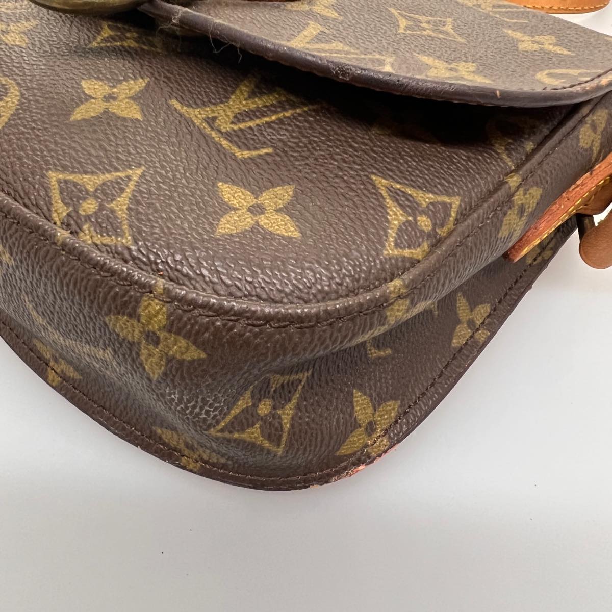 LOUIS VUITTON Monogram Saint Cloud PM Shoulder Bag M51244 LV ai484