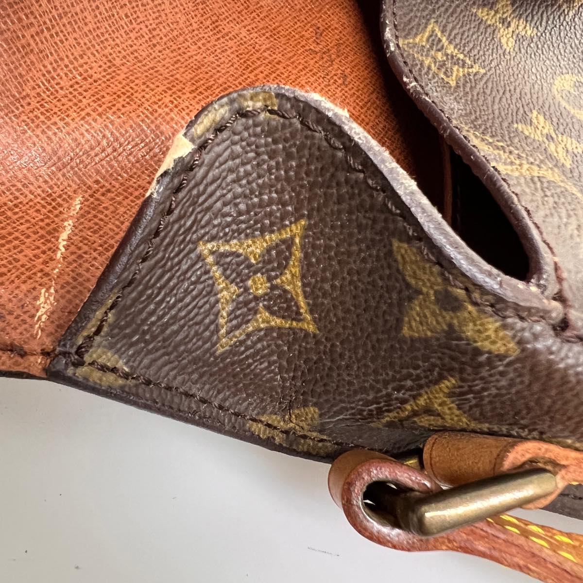 LOUIS VUITTON Monogram Saint Cloud PM Shoulder Bag M51244 LV ai484