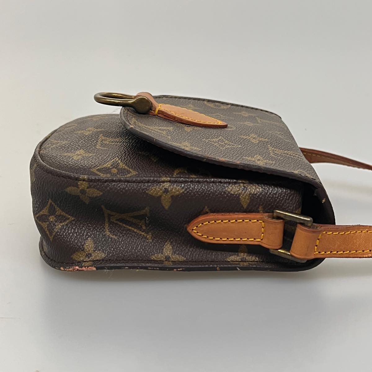 LOUIS VUITTON Monogram Saint Cloud PM Shoulder Bag M51244 LV ai484