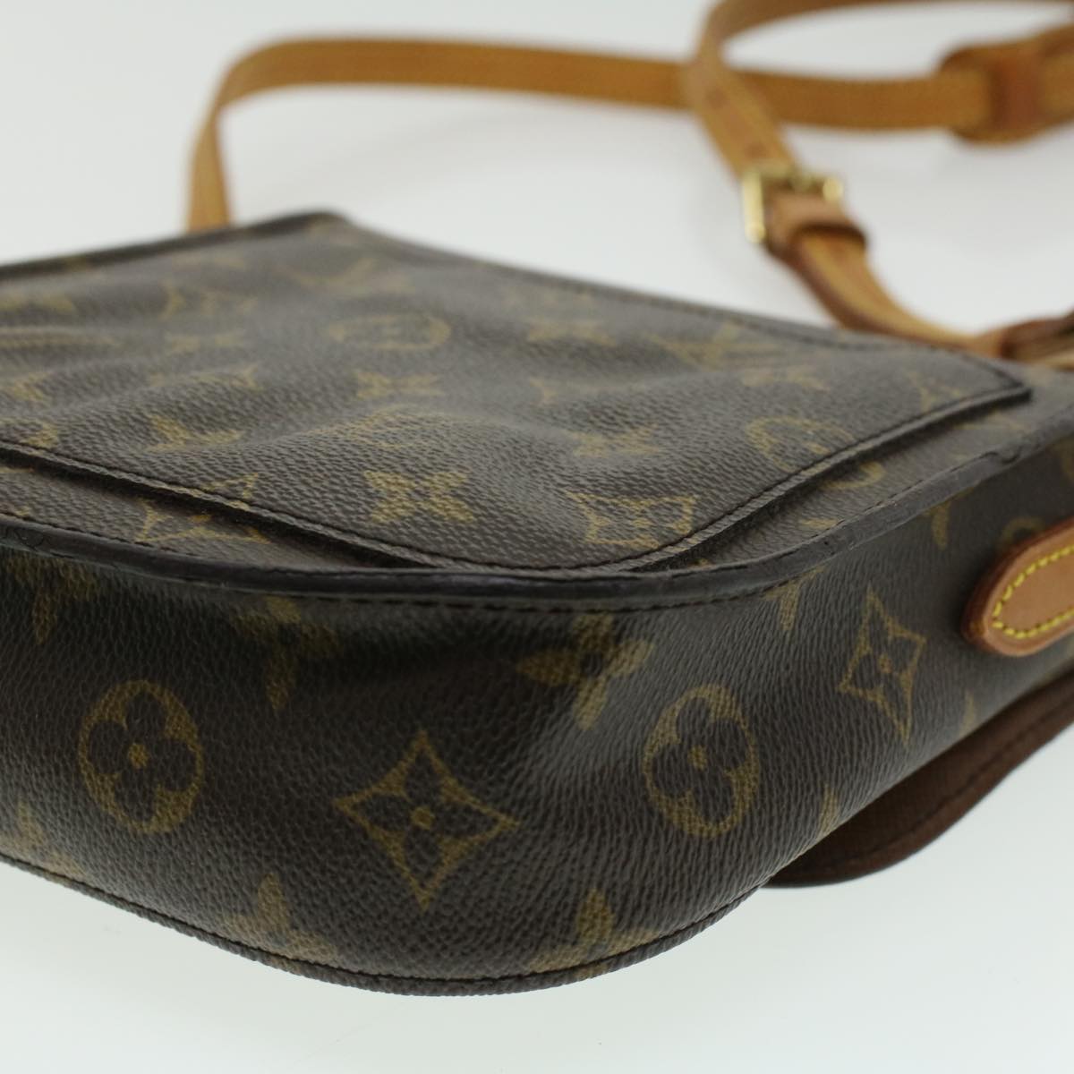 LOUIS VUITTON Monogram Saint Cloud MM Shoulder Bag M51243 LV ai503