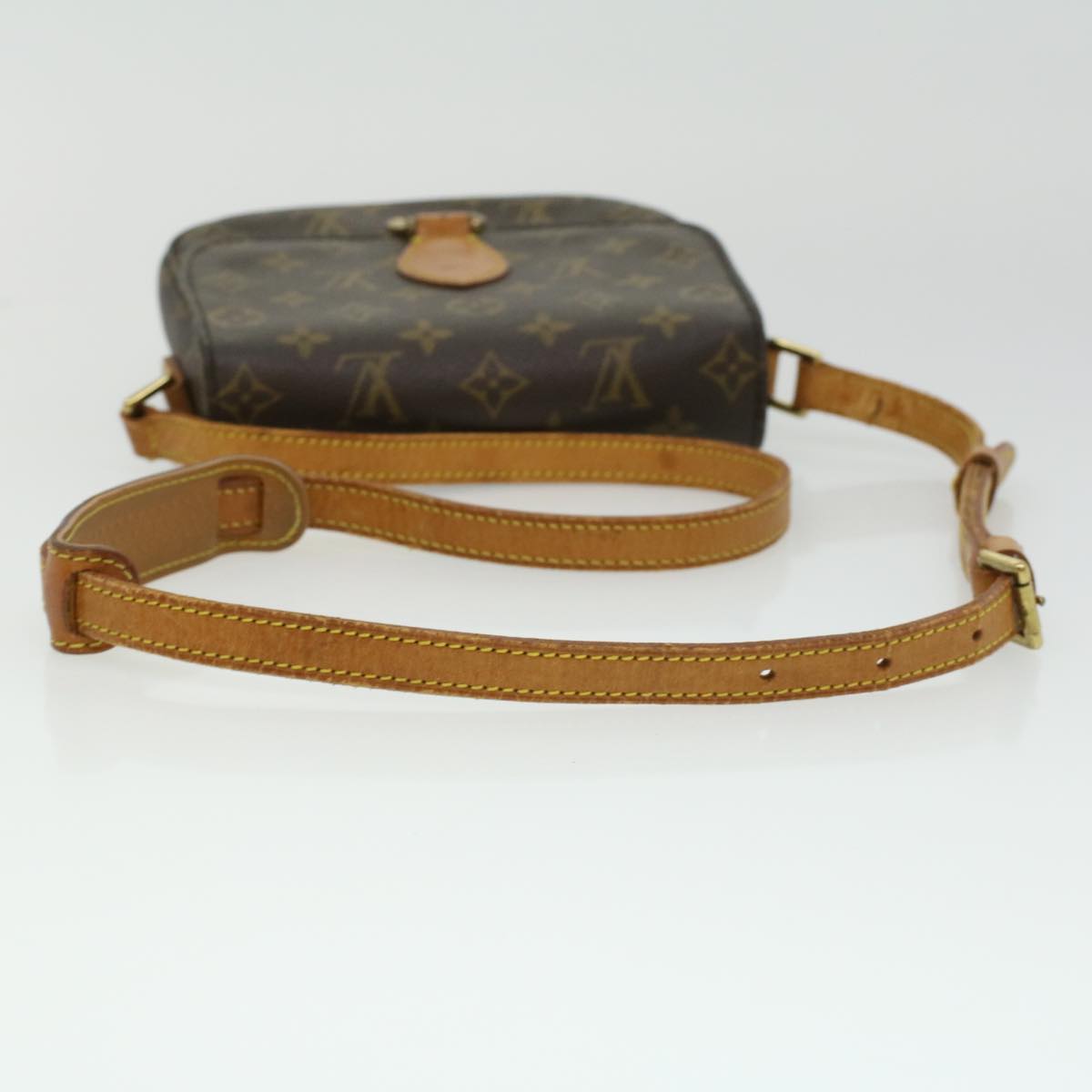 LOUIS VUITTON Monogram Saint Cloud MM Shoulder Bag M51243 LV ai503