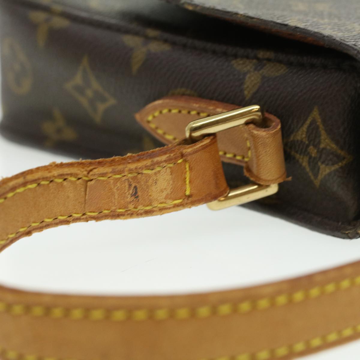 LOUIS VUITTON Monogram Saint Cloud MM Shoulder Bag M51243 LV ai503