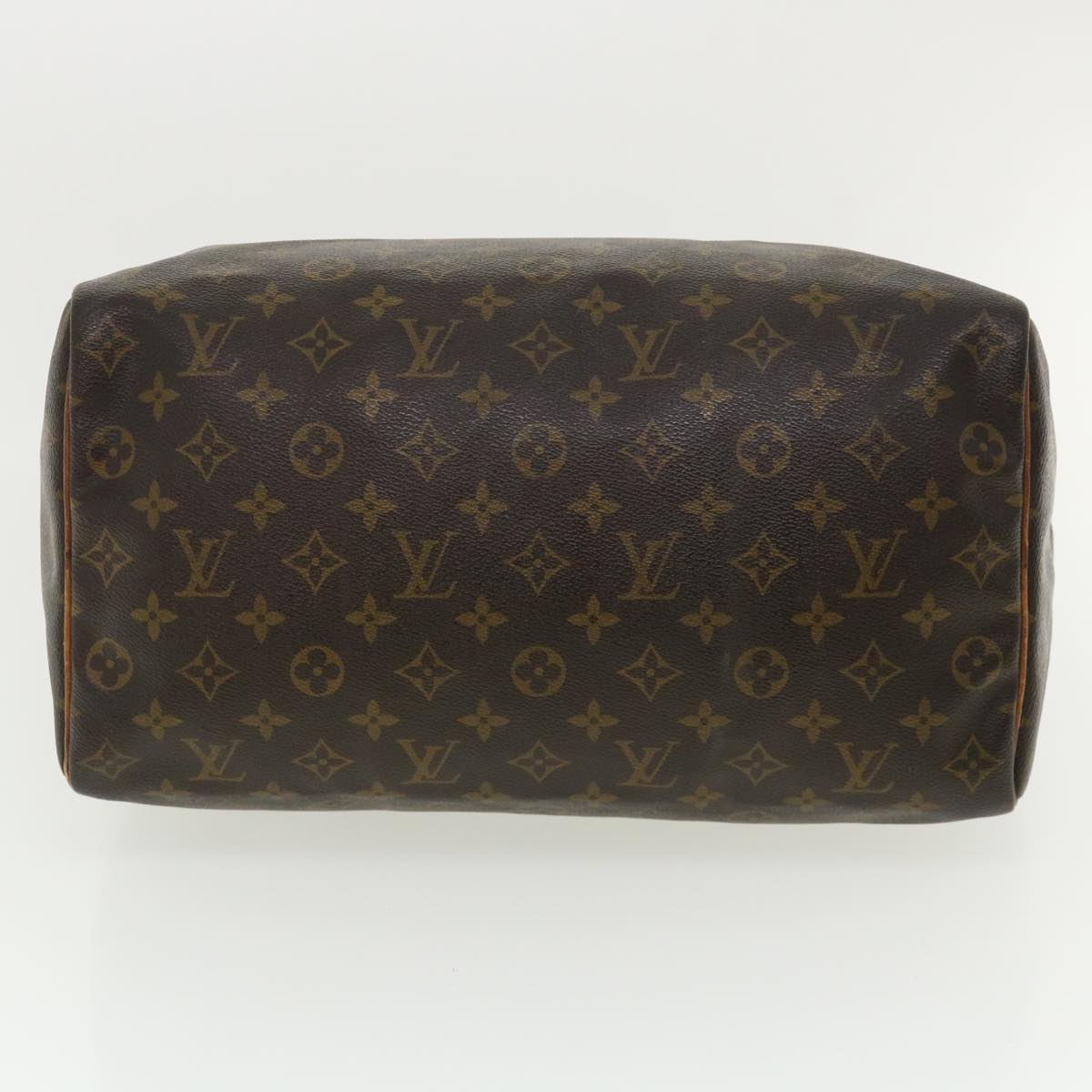 LOUIS VUITTON Monogram Speedy 35 Hand Bag M41524 LV ai512