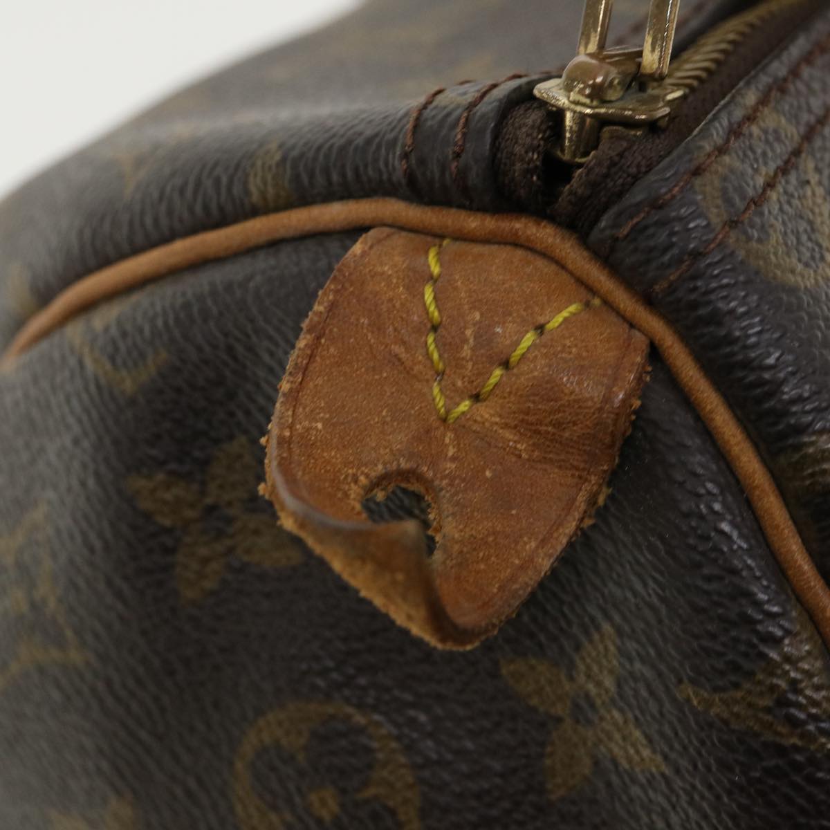 LOUIS VUITTON Monogram Speedy 35 Hand Bag M41524 LV ai512