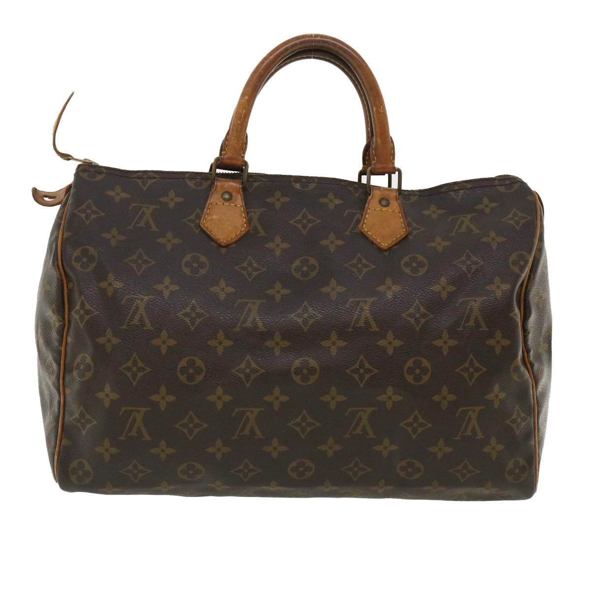 LOUIS VUITTON Monogram Speedy 35 Hand Bag M41524 LV ai512