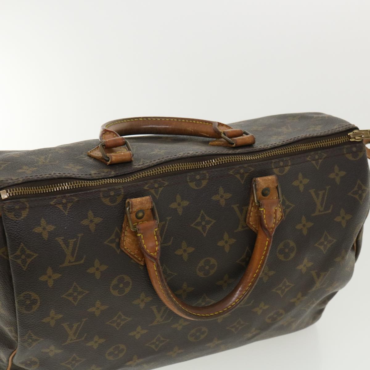 LOUIS VUITTON Monogram Speedy 35 Hand Bag M41524 LV ai512