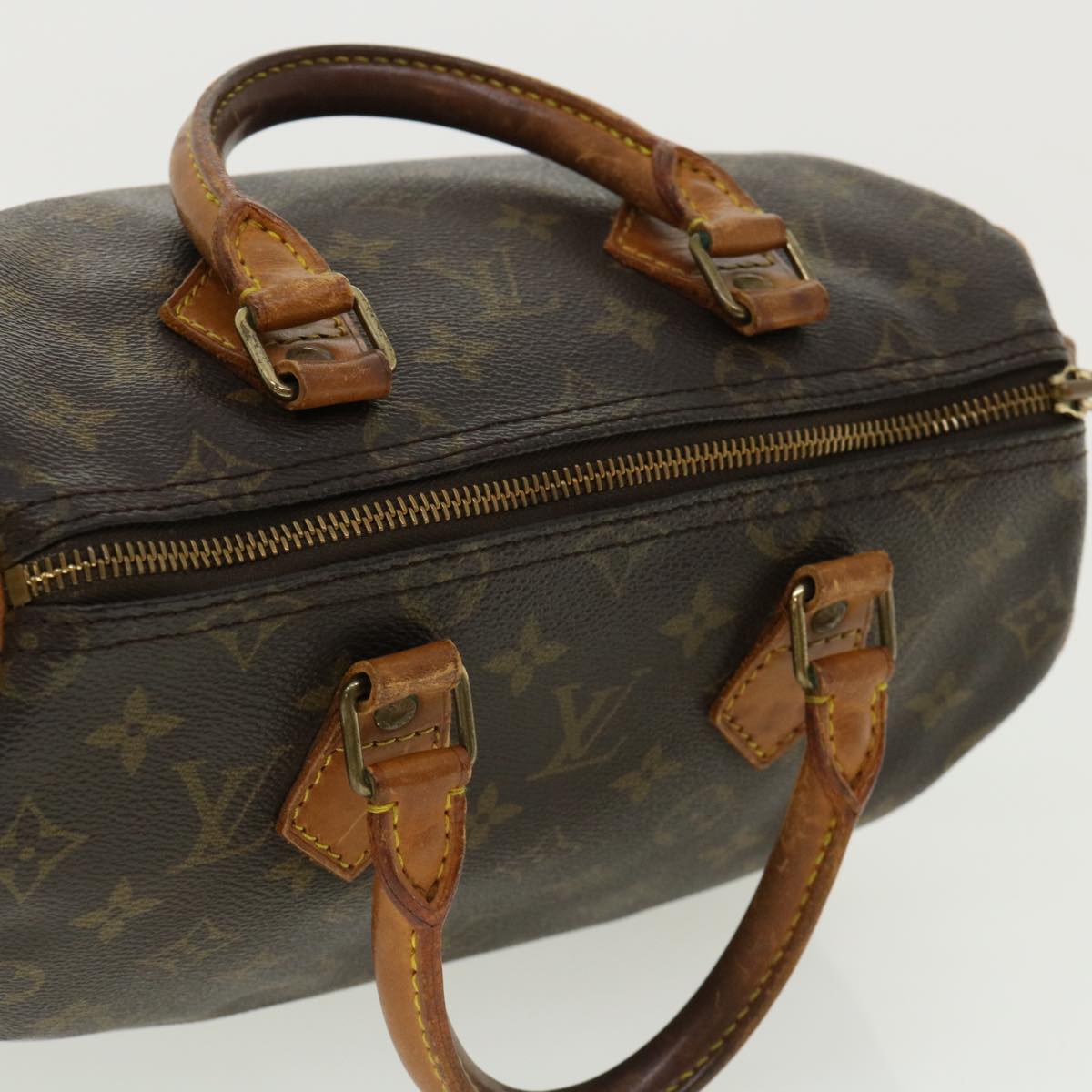 LOUIS VUITTON Monogram Speedy 25 Hand Bag M41528 LV ai546