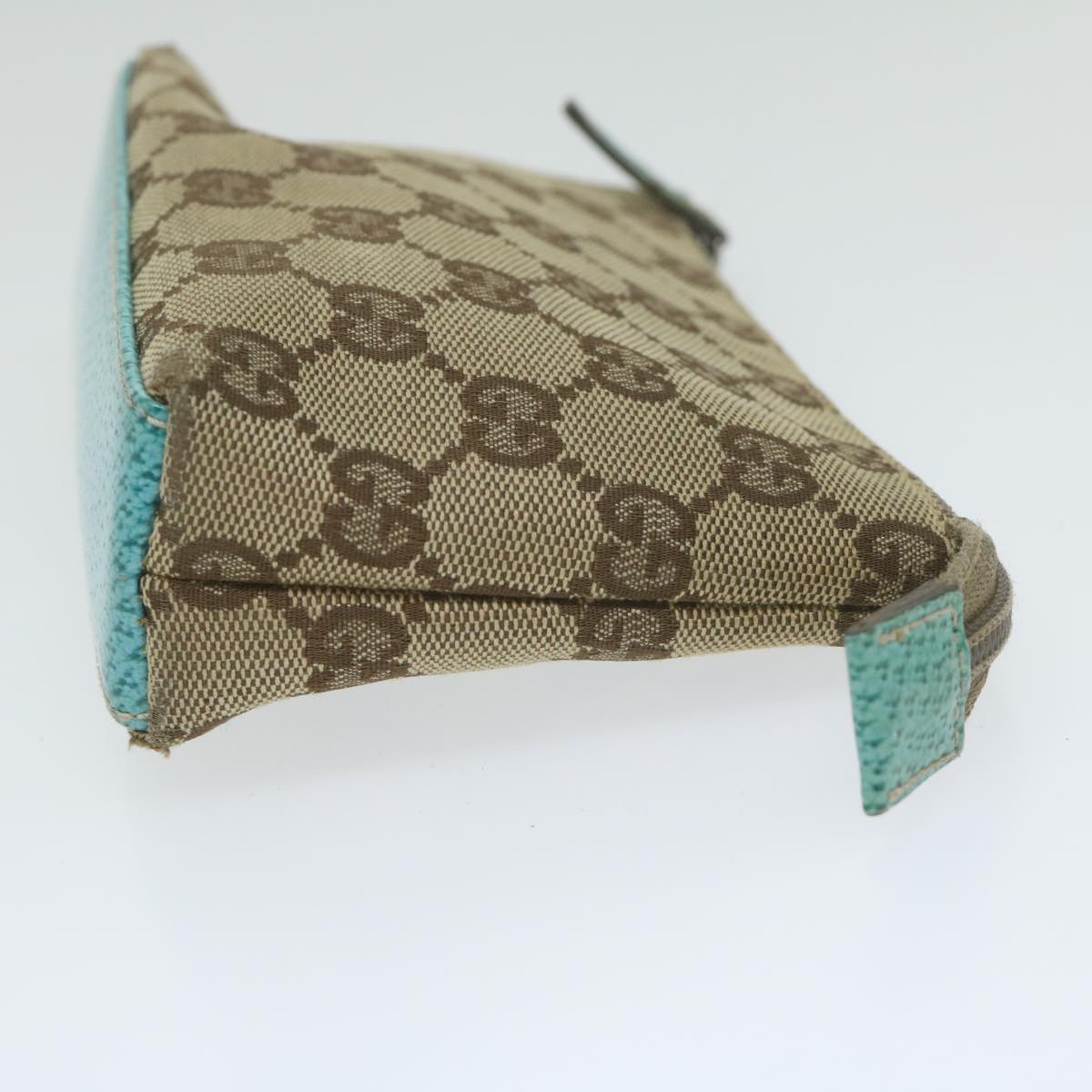 GUCCI GG Canvas Pouch Beige 115237  ai705