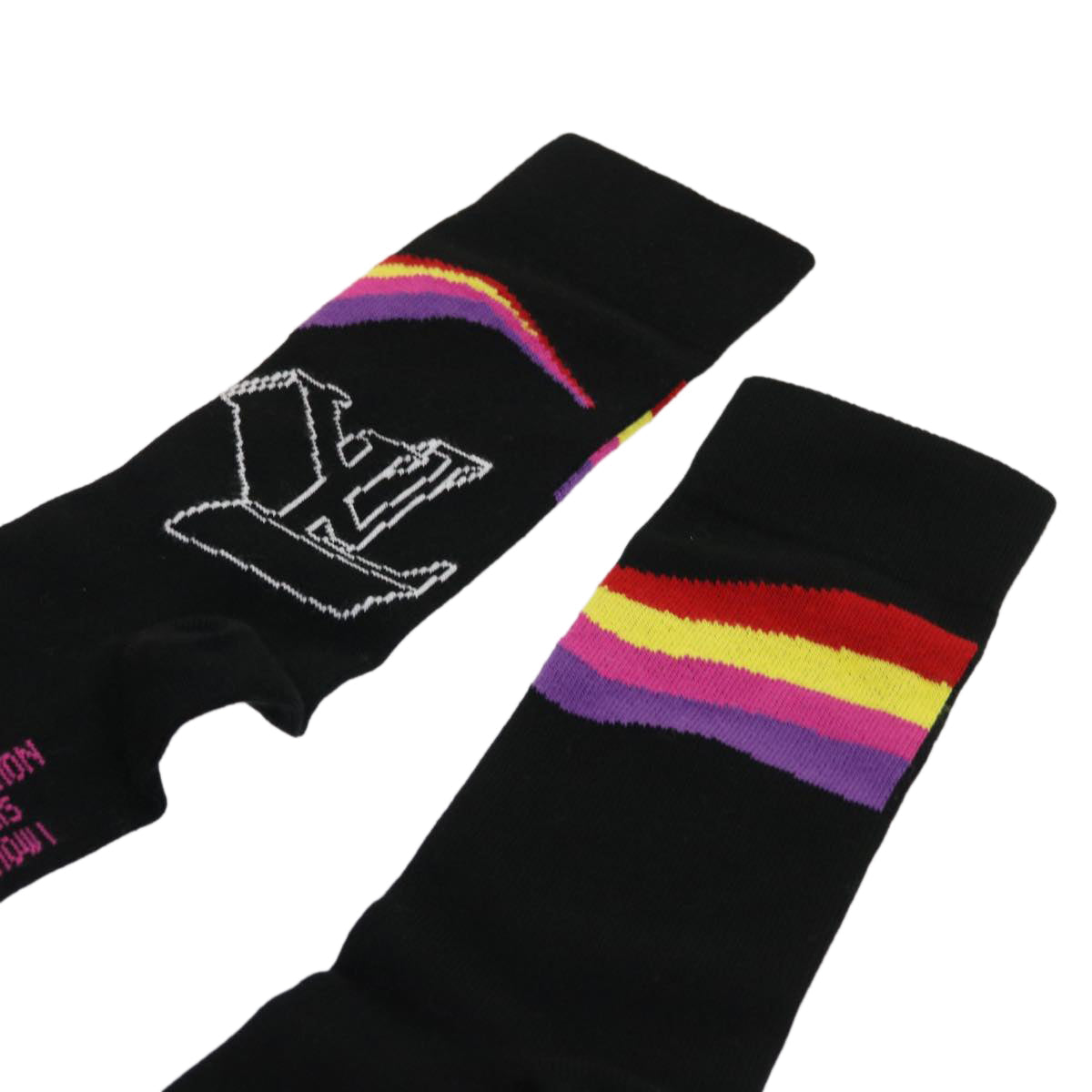 LOUIS VUITTON Monogram Virgil Abloh LV Archives 6 Socks Set S MP3136 ak197A