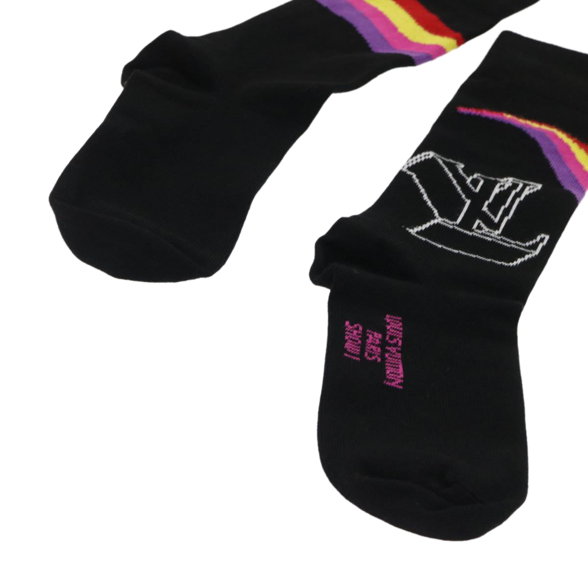 LOUIS VUITTON Monogram Virgil Abloh LV Archives 6 Socks Set S MP3136 ak197A