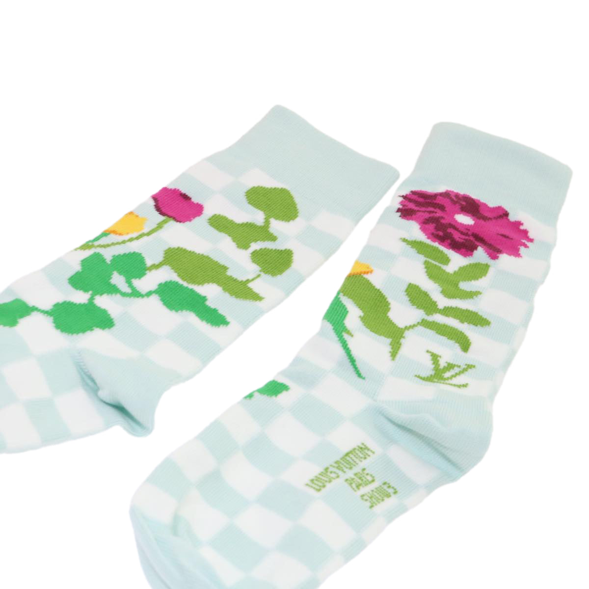 LOUIS VUITTON Monogram Virgil Abloh LV Archives 6 Socks Set S MP3136 ak197A