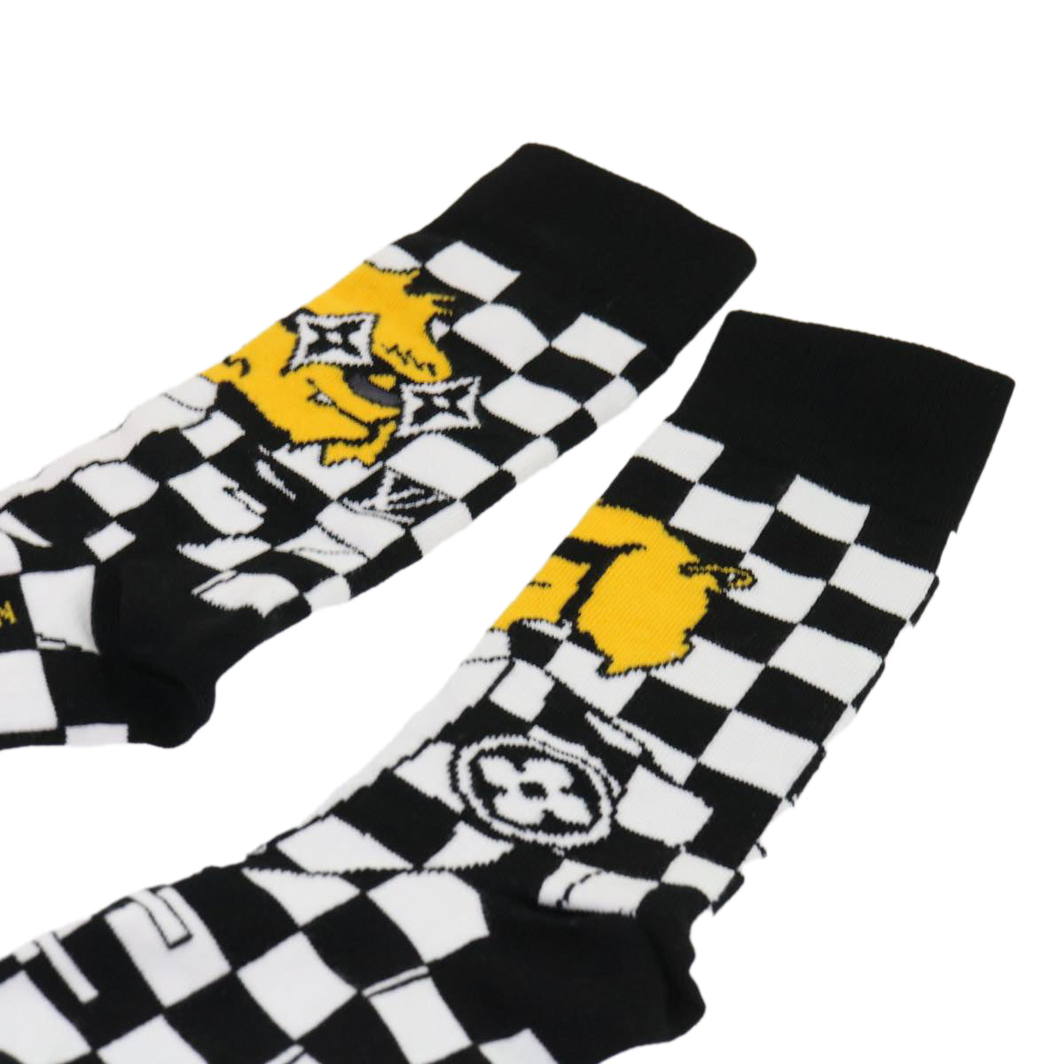 LOUIS VUITTON Monogram Virgil Abloh LV Archives 6 Socks Set S MP3136 ak197A