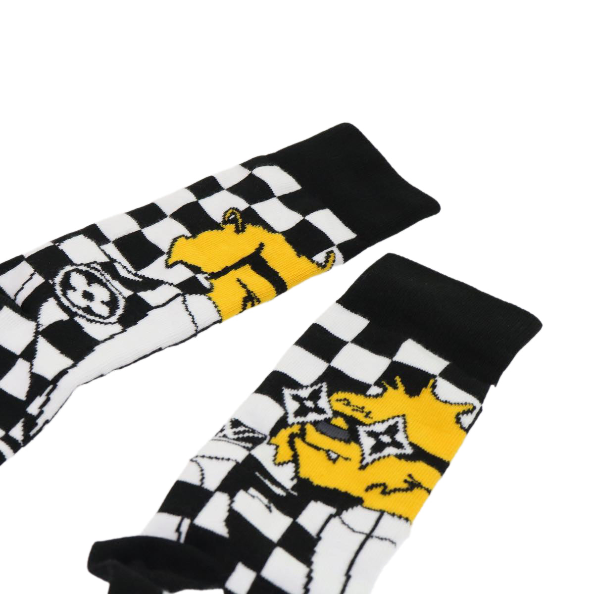 LOUIS VUITTON Monogram Virgil Abloh LV Archives 6 Socks Set S MP3136 ak197A