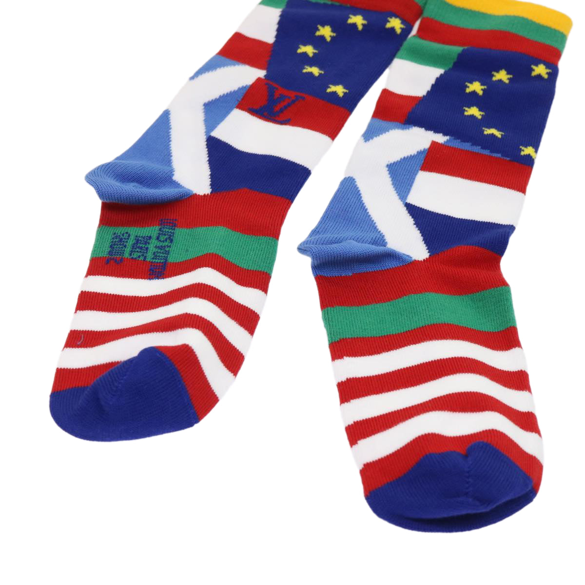 LOUIS VUITTON Monogram Virgil Abloh LV Archives 6 Socks Set S MP3136 ak197A