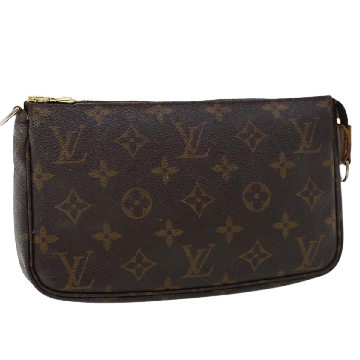 LOUIS VUITTON Monogram Pochette Accessoires Pouch M51980 LV am1211g