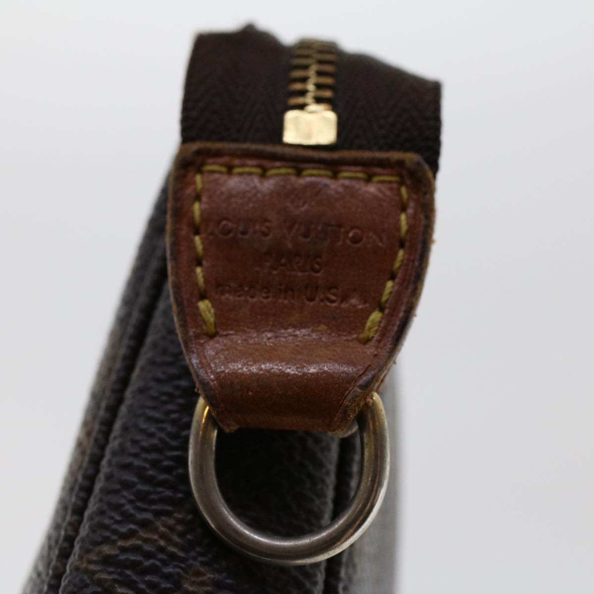 LOUIS VUITTON Monogram Pochette Accessoires Pouch M51980 LV am1211g
