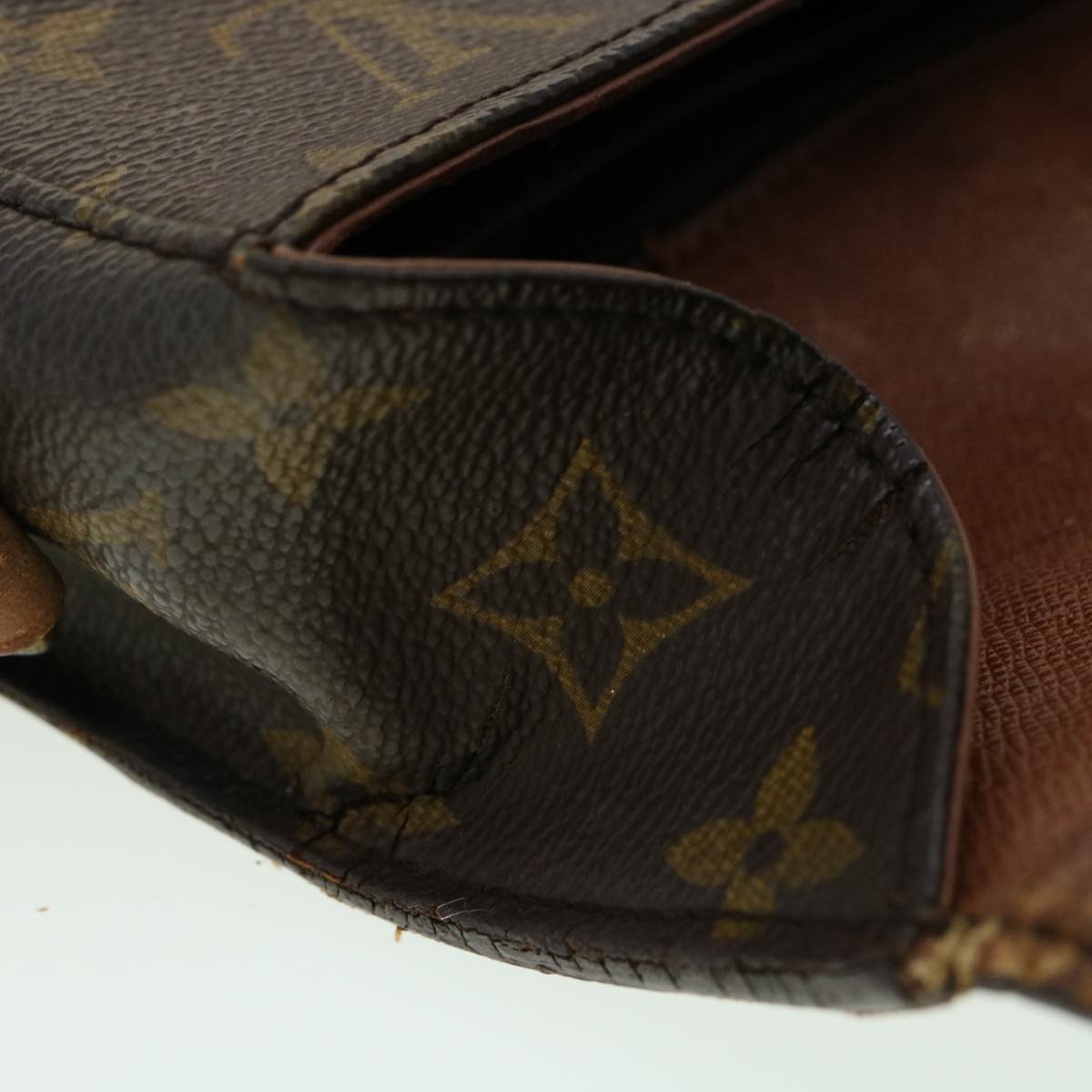 LOUIS VUITTON Monogram Saint Cloud GM Shoulder Bag M51242 LV am3133