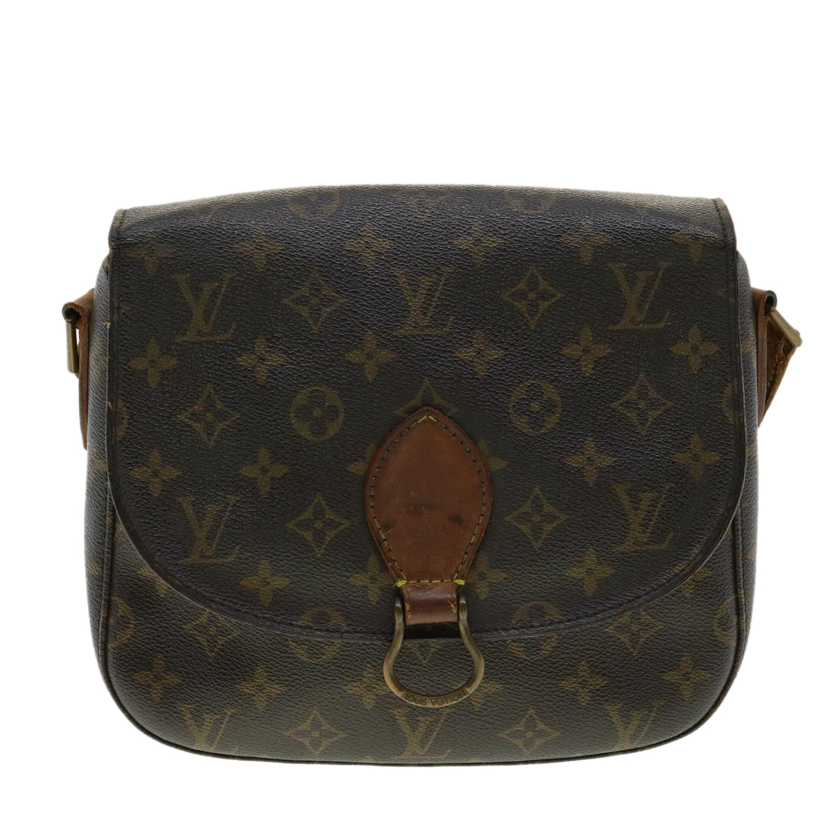 LOUIS VUITTON Monogram Saint Cloud GM Shoulder Bag M51242 LV am3133