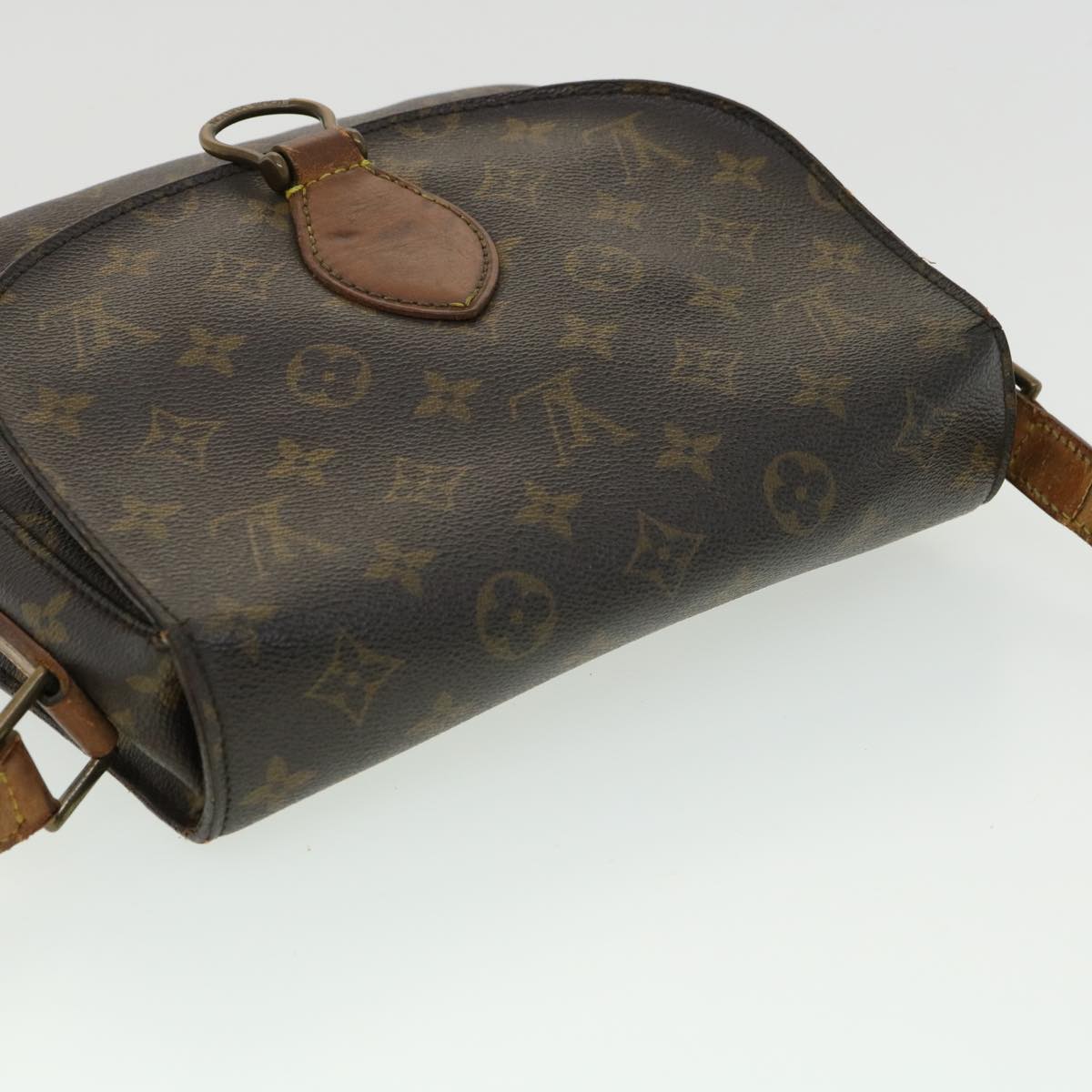 LOUIS VUITTON Monogram Saint Cloud GM Shoulder Bag M51242 LV am3133