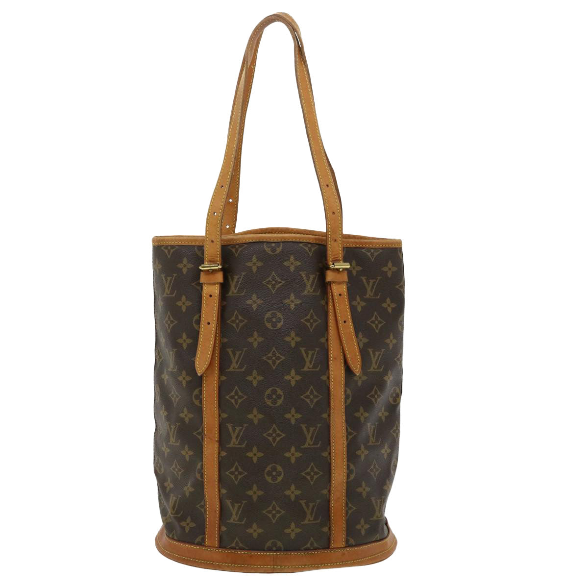LOUIS VUITTON Monogram Bucket GM Shoulder Bag M42236 LV am3196
