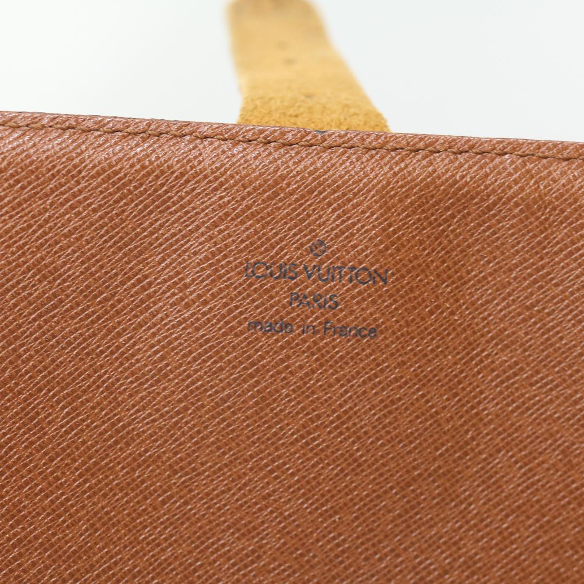 LOUIS VUITTON Monogram Cartouchiere GM Shoulder Bag M51252 LV am3198