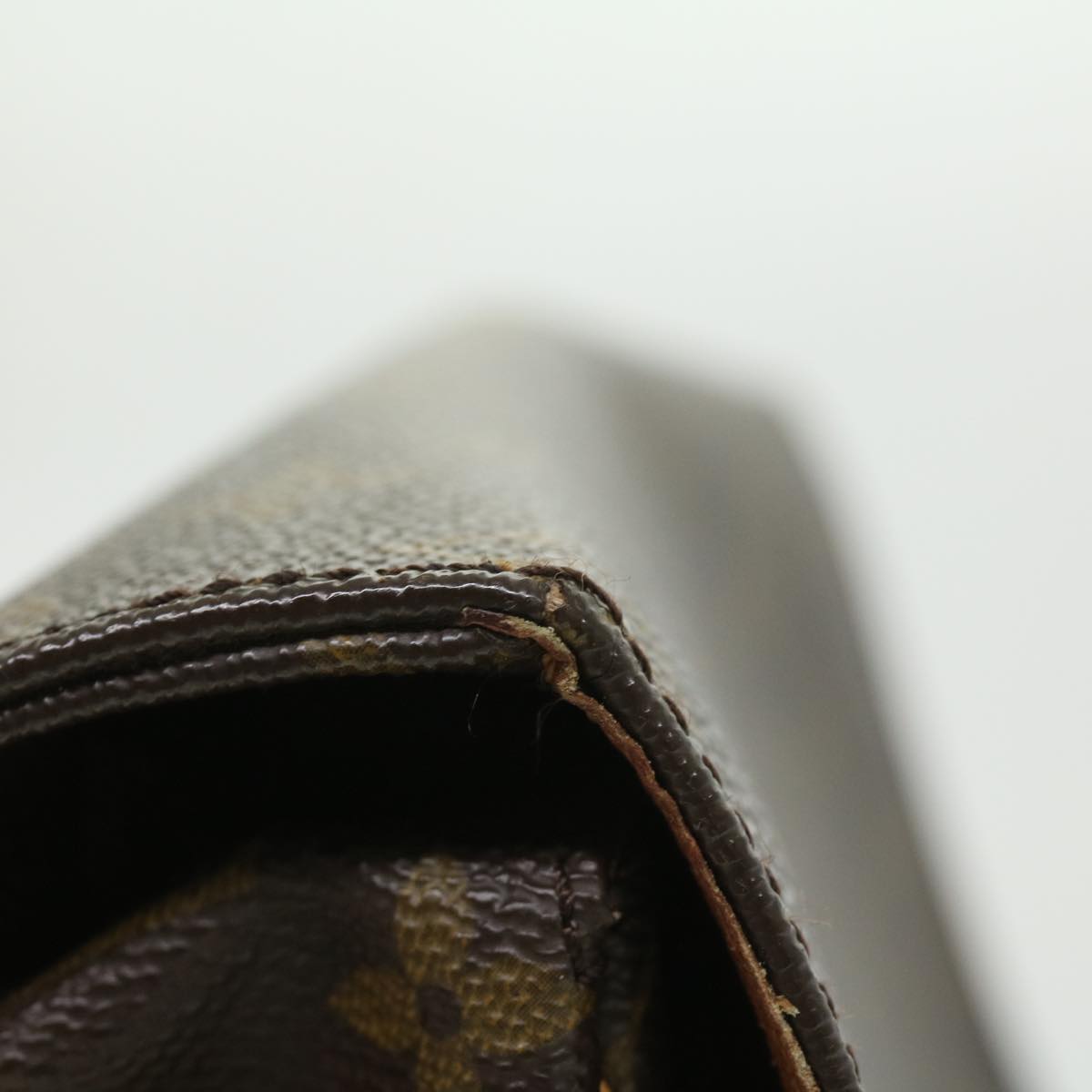 LOUIS VUITTON Monogram Cartouchiere GM Shoulder Bag M51252 LV am3198