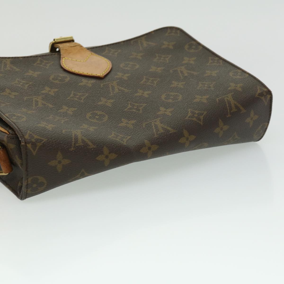 LOUIS VUITTON Monogram Cartouchiere GM Shoulder Bag M51252 LV am3198