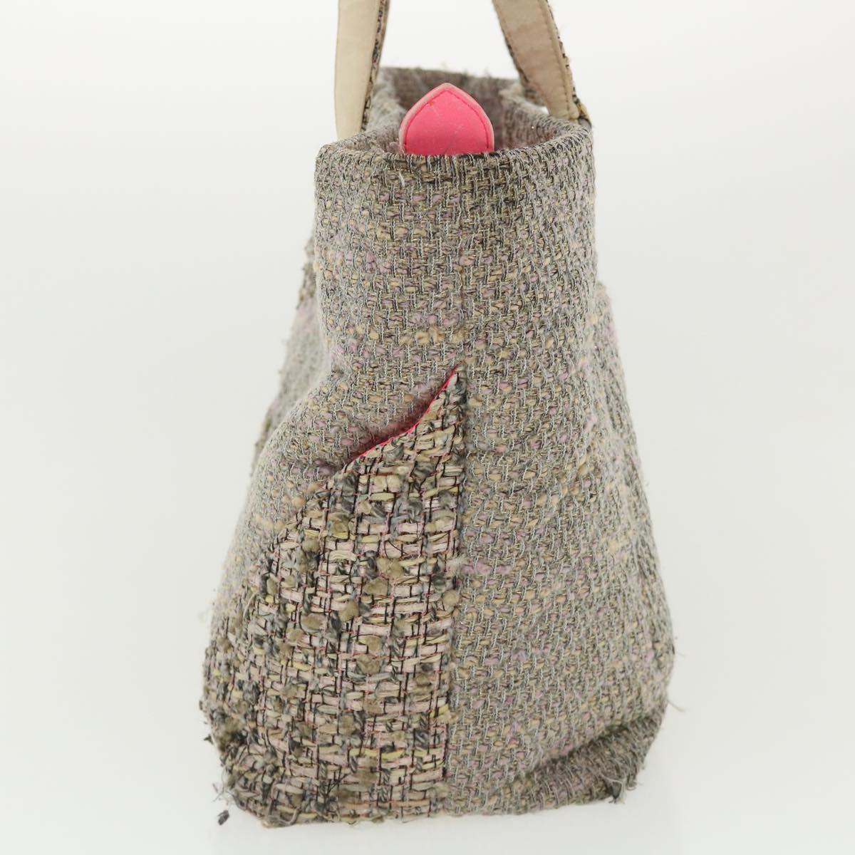 Luxury Chanel Cambon Line Tote Bag Pink Gray CC  am3204