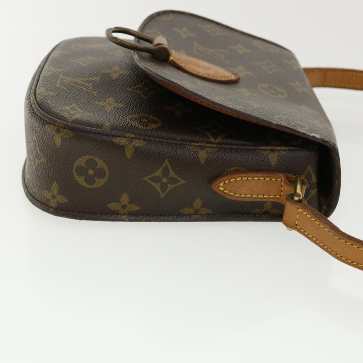 LOUIS VUITTON Monogram Saint Cloud MM Shoulder Bag M51243 LV am3221