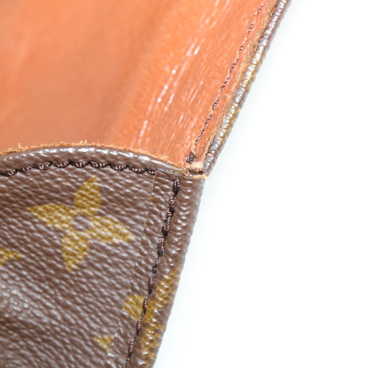 LOUIS VUITTON Monogram Cartouchiere GM Shoulder Bag Vintage M51252 am3229