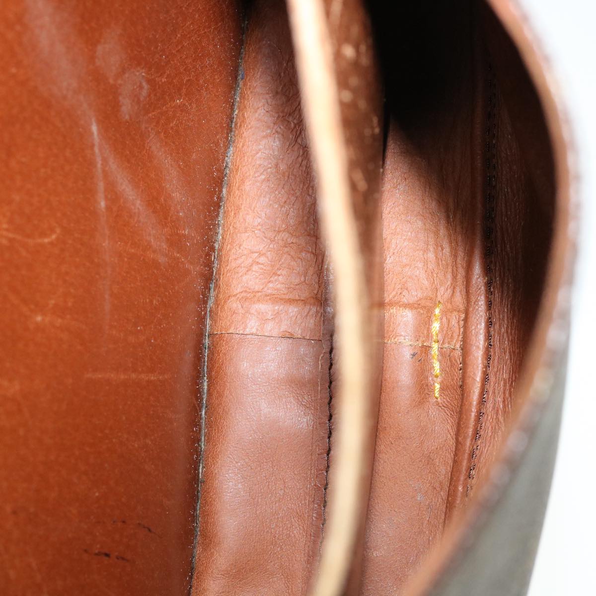 LOUIS VUITTON Monogram Cartouchiere GM Shoulder Bag Vintage M51252 am3229