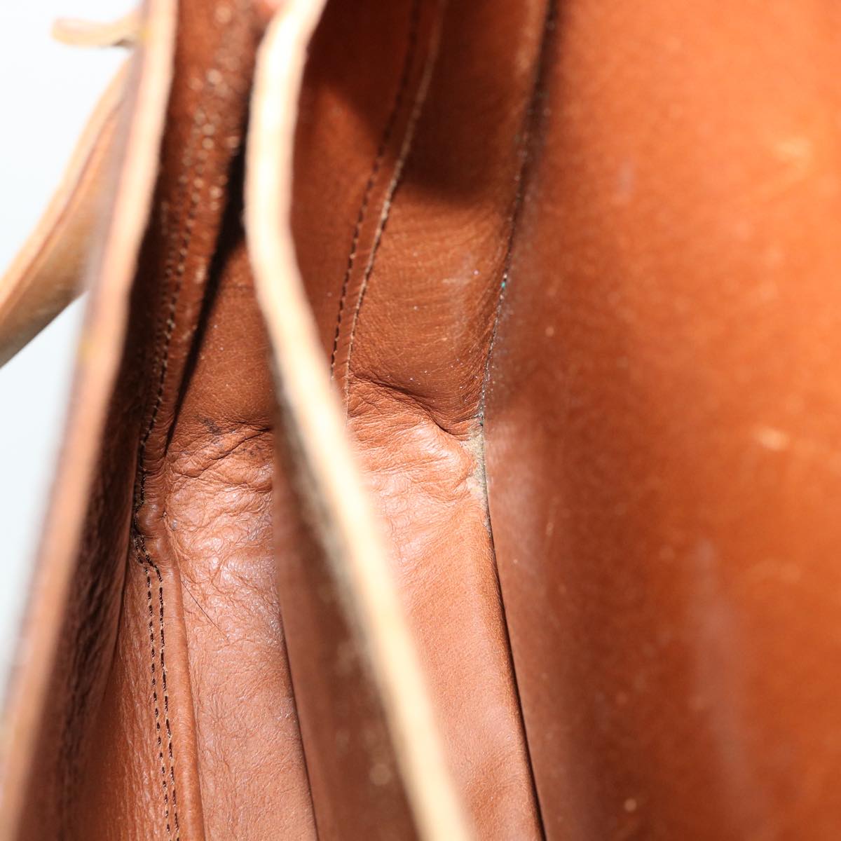 LOUIS VUITTON Monogram Cartouchiere GM Shoulder Bag Vintage M51252 am3229