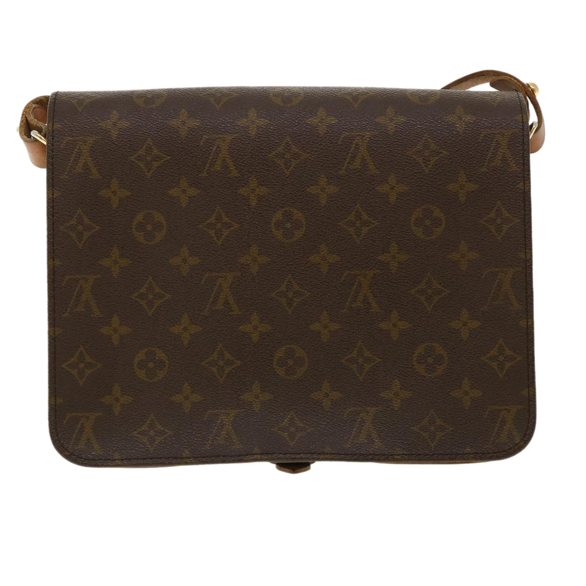 LOUIS VUITTON Monogram Cartouchiere GM Shoulder Bag Vintage M51252 am3229