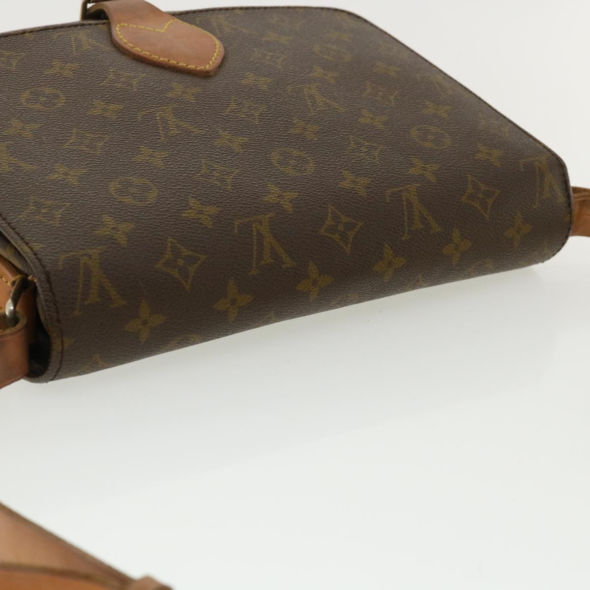 LOUIS VUITTON Monogram Cartouchiere GM Shoulder Bag Vintage M51252 am3229