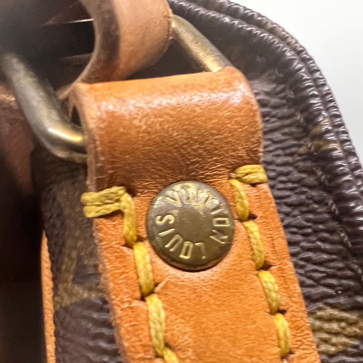 LOUIS VUITTON Monogram Cartouchiere PM Shoulder Bag M51254 LV am3234