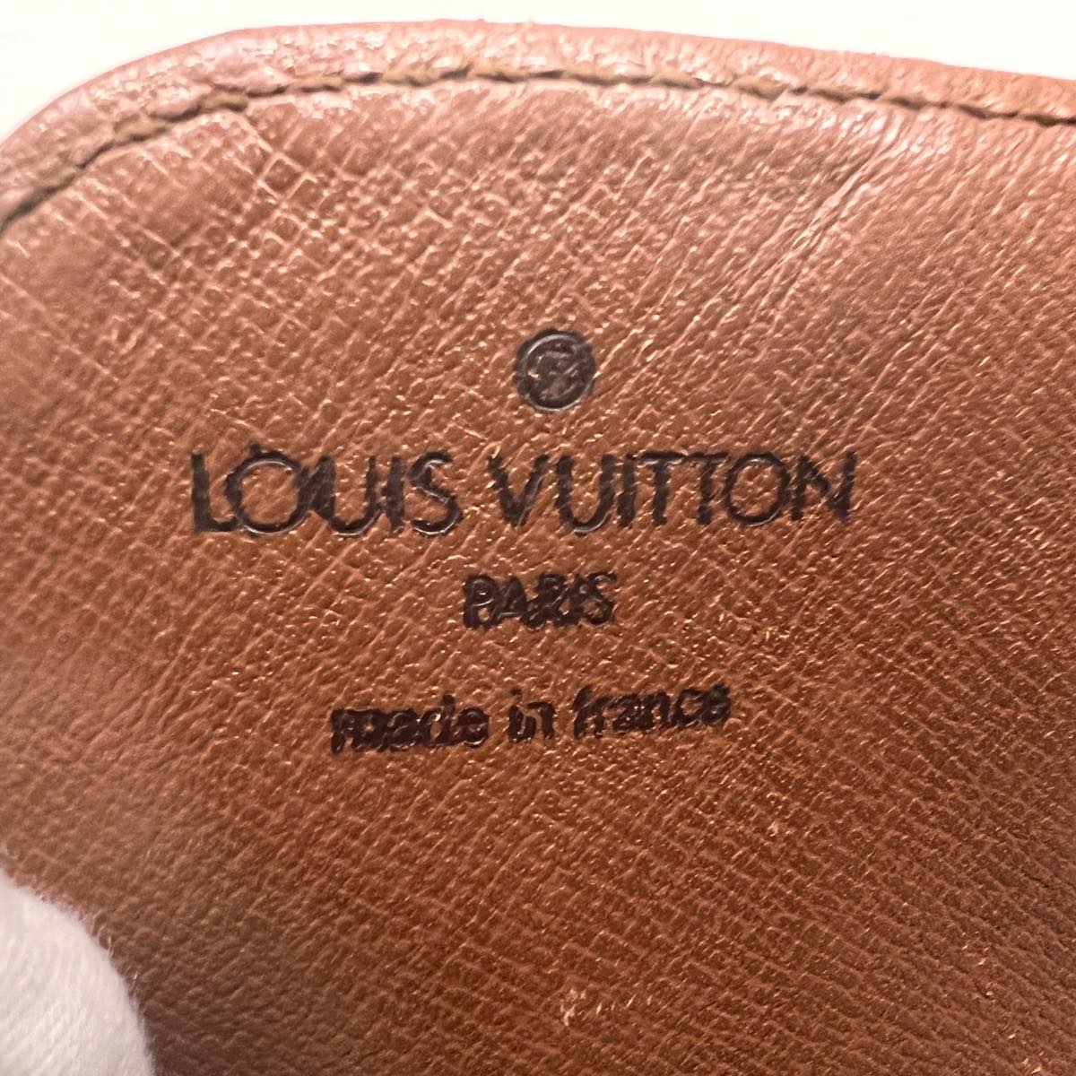 LOUIS VUITTON Monogram Cartouchiere PM Shoulder Bag M51254 LV am3234