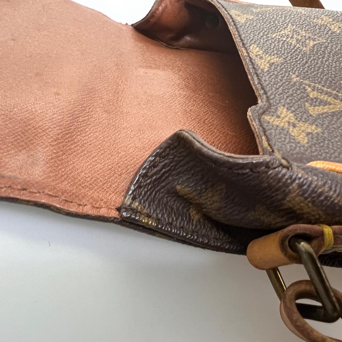 LOUIS VUITTON Monogram Cartouchiere PM Shoulder Bag M51254 LV am3234
