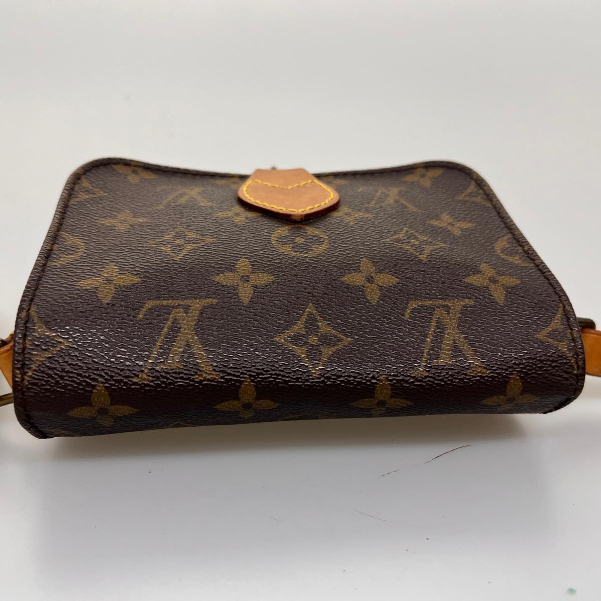 LOUIS VUITTON Monogram Cartouchiere PM Shoulder Bag M51254 LV am3234