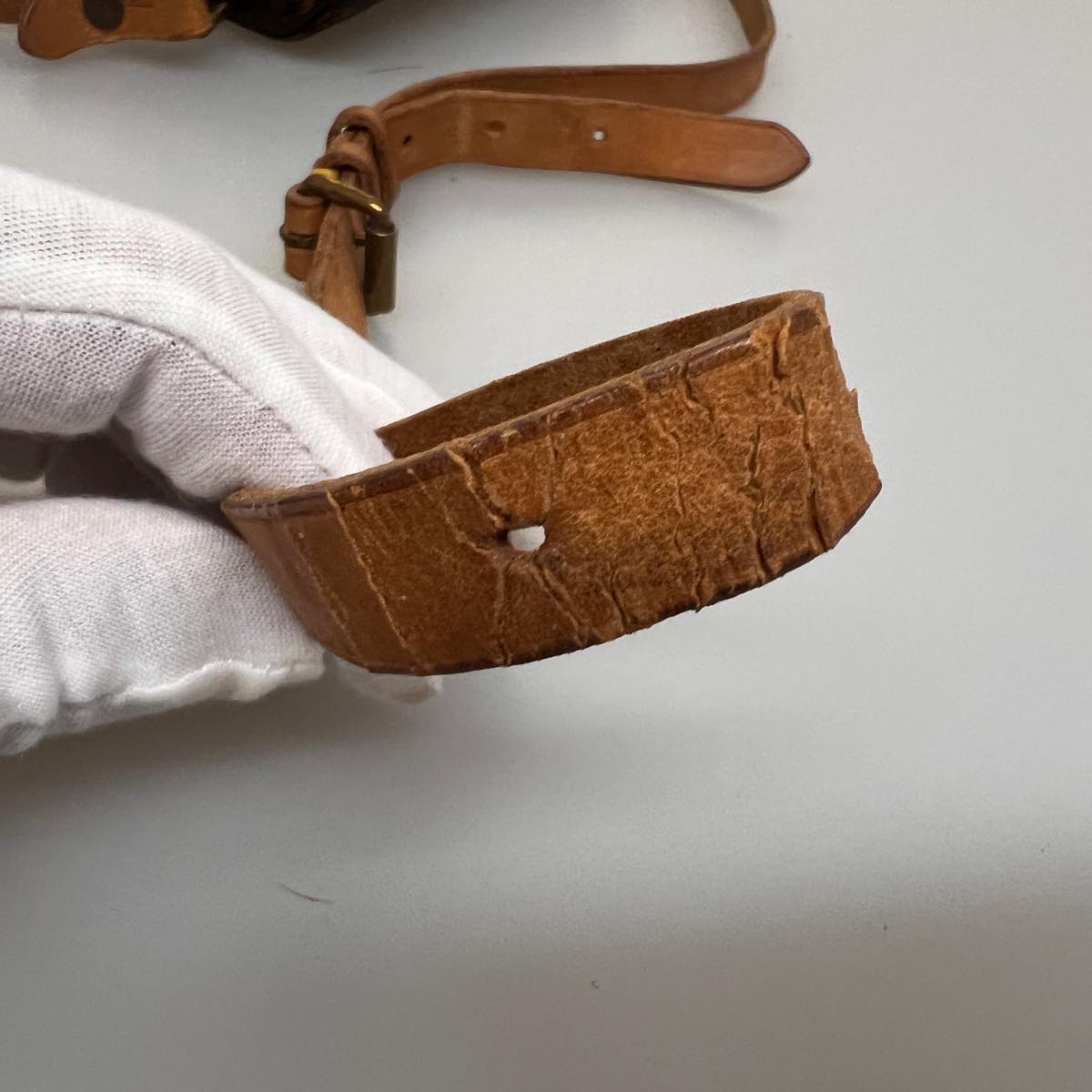 LOUIS VUITTON Monogram Cartouchiere PM Shoulder Bag M51254 LV am3234