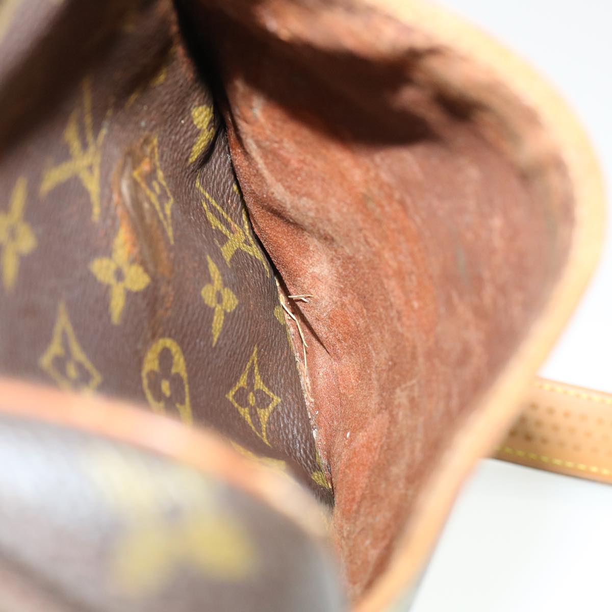 LOUIS VUITTON Monogram Danube Shoulder Bag M45266 LV am3235