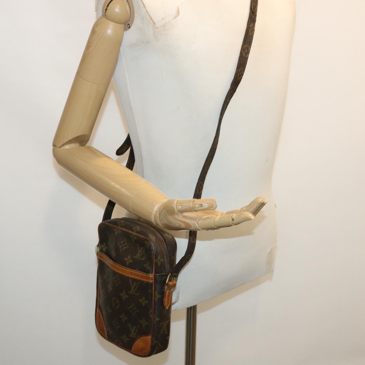 LOUIS VUITTON Monogram Danube Shoulder Bag M45266 LV am3235