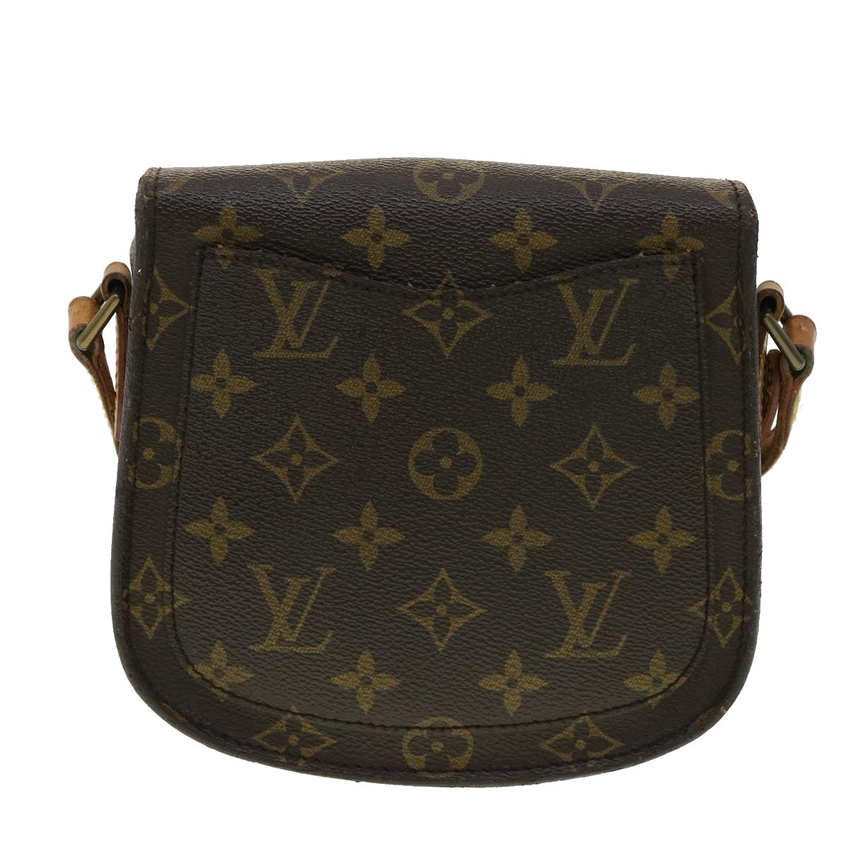 LOUIS VUITTON Monogram Saint Cloud PM Shoulder Bag M51244 LV am3291