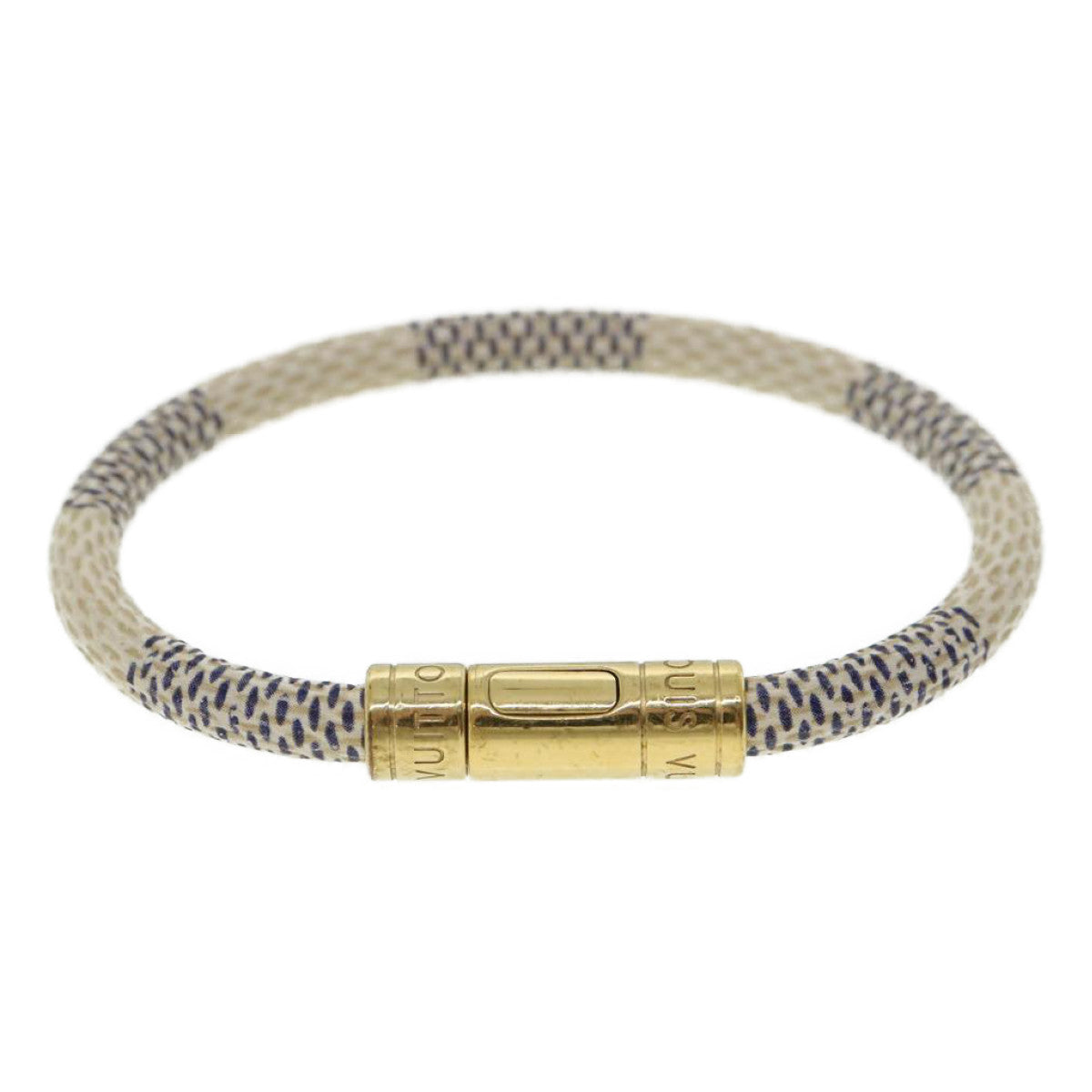 LOUIS VUITTON Damier Azur Bracelet keep it Bracelet M6138E LV am3307