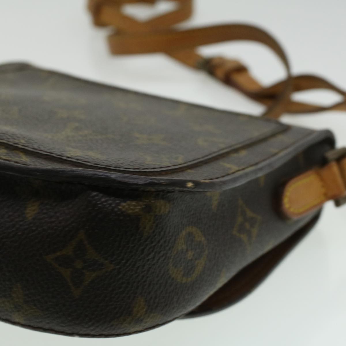 LOUIS VUITTON Monogram Saint Cloud MM Shoulder Bag Vintage M51243 LV am3334