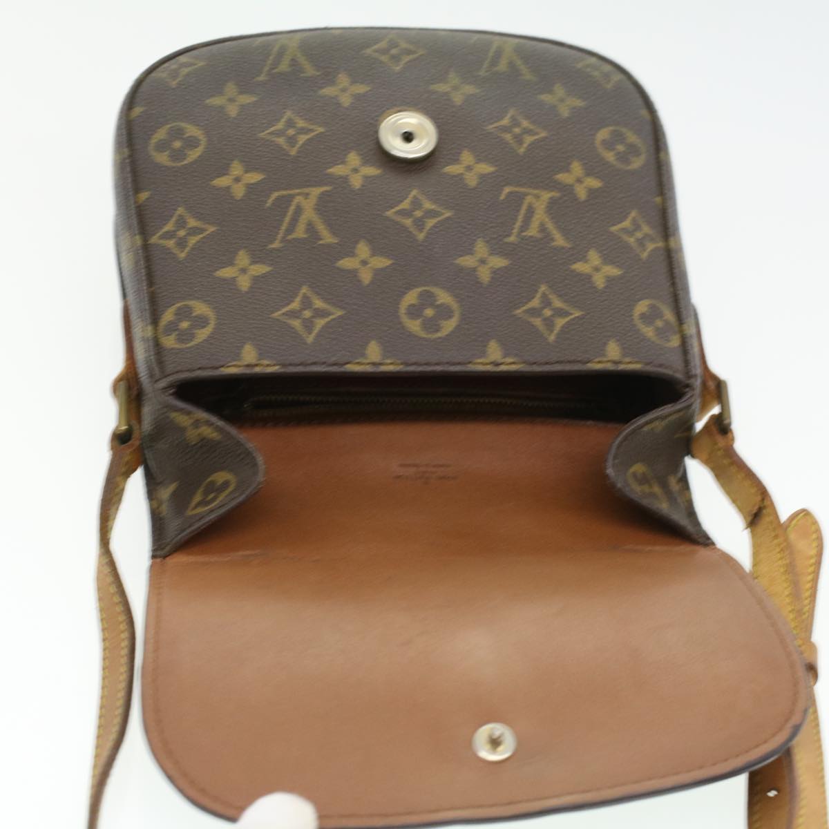 LOUIS VUITTON Monogram Saint Cloud MM Shoulder Bag Vintage M51243 LV am3334