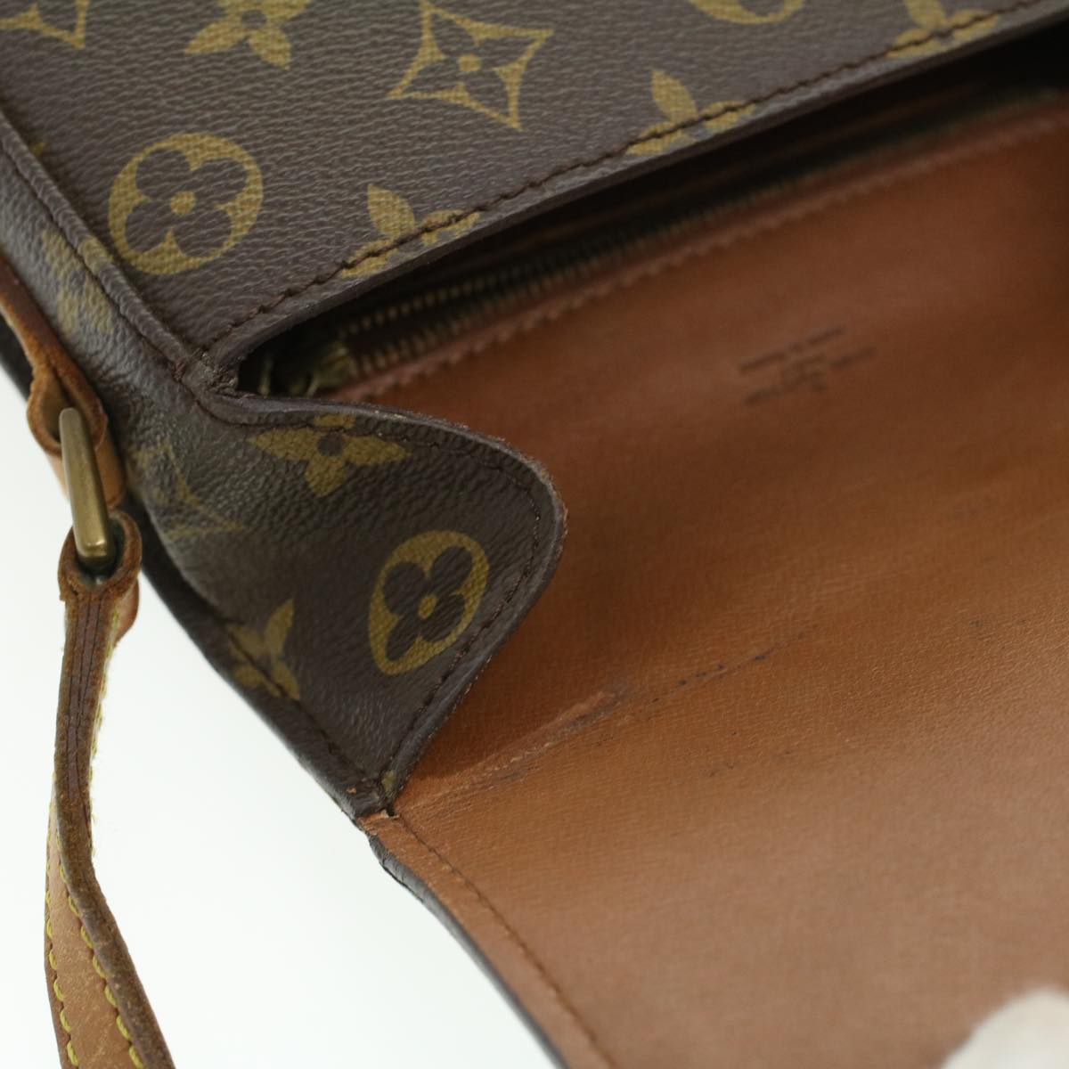 LOUIS VUITTON Monogram Saint Cloud MM Shoulder Bag Vintage M51243 LV am3334