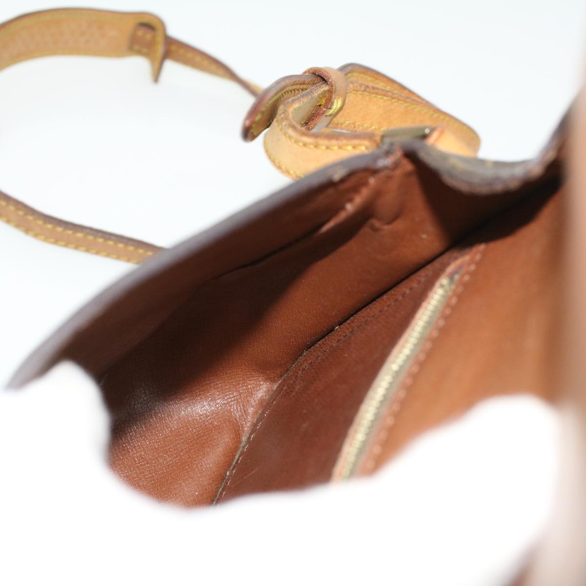 LOUIS VUITTON Monogram Saint Cloud MM Shoulder Bag Vintage M51243 LV am3334